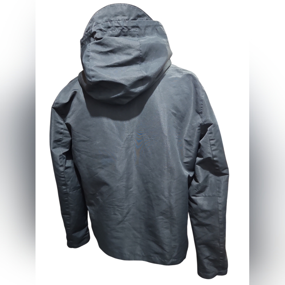 Michael Kors Black Hooded Jacket Logo Sleeve - Picture 4 of 5